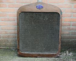 Copper Delage Radiator ca. 1922