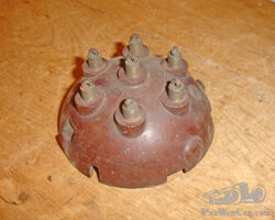 early Atwater-Kent 6-Cylinder Distributor Cap