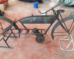 Chassis of Cleveland motorcyle