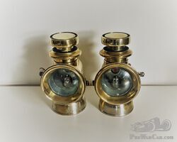 Set of 2 Lucas King of the Road Brass Lights