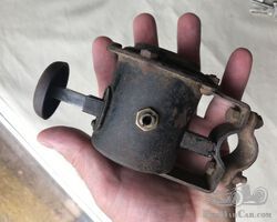 klaxon very small cyclecar / autocycle / motorcycle vintage horn .