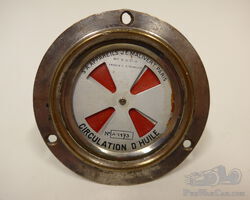 MALIVERT oil pressure indicator, restored. Postage included