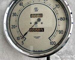 Jaguar SS Speedometer