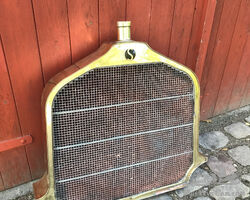 Brass radiator from a c.1909 Selden