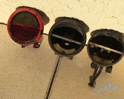 3 tail lights