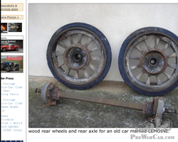 Wanted - Lemoine Paris rear Axle and Wheels