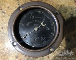 Bentley 3 litre oil pressure gauge