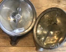 Marchal ‘acorn’ headlights