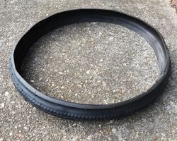 28” x 1.1/2” Beaded Edge Black Tyre for Vintage or Veteran Bicycles.