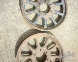 2 pcs 20 inch sankey type wheels