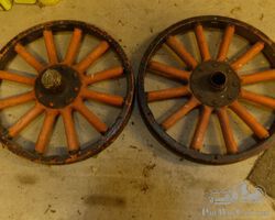wooden wheels