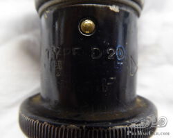 Lucas type D20 Dashboard lamp