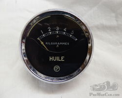 Oil pressure gauge - 0 to 5 kgs