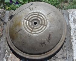 Original Steyr hubcap