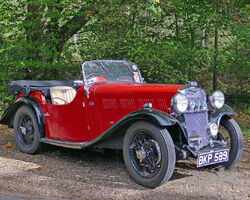 1935 Singer Nine Le Mans four seater
