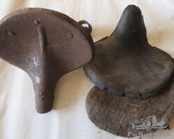 Veteran Motorcycle Saddle