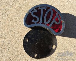 STOP tail light
