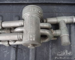 Cicca Le Testophone 4 Triumpet Bulb Horn Excellent Condition 1900> ??