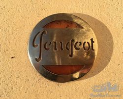 Peugeot tail light