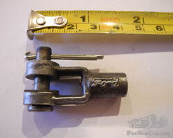 Fork end and clevis pin