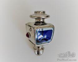 Lucifer Opera light with blue glass (with star)
