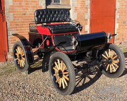 A really very good Veteran Car Club dated 5hp Oldsmobile which is in top class condition