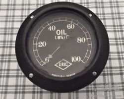 Oil Gauge By Aric 0 - 100 PSI