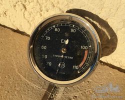 water temperature gauge Bugatti 57