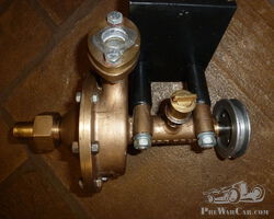 Large Bronze French Water Pump