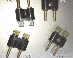 Two pin accessory plug