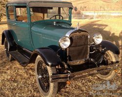 1928 Ford Model A Tudor (2 dr) Sedan