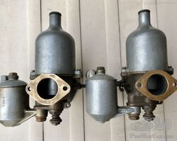 Twin SU HV5 Carburettors