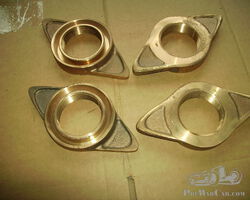 Wheel nuts for wire wheels