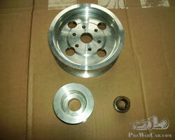 Replica set of alternator pulley Brescia