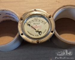 oil pressure meter, overhauled, for Bugatti