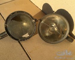 Bugatti Marchal headlights (diam 20cm)
