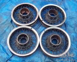 18 inch BUDD split rims for 1930, 1931, 1932 CHRYSLER CD8. MARMON, NASH, HUDSON