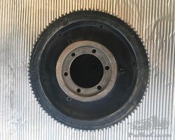 Fiat 509 flywheel with pressure plates