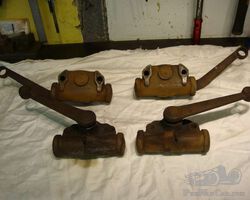1920/early30s Delco Lever Arm Shock Absorbers.