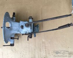 Fiat 509 complete gearbox with lever and handle