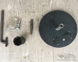 Lot of tools for Fiat 509.