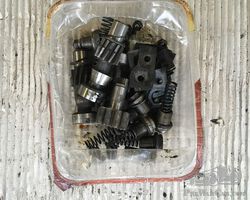 Box with oilpumpgears for Fiat 509