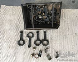 box with conrods and bearings for Fiat 509
