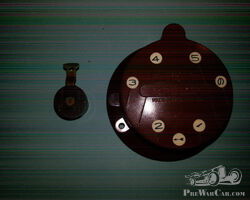 Scintilla Vertex NV6 Cap and rotor arm