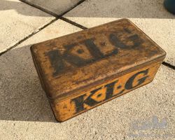 KLG spark plugs box