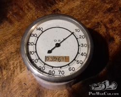 OS speedometer, 140 km/h, to be overhauled(price 120€)