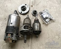 starter generator with two windings for Fiat 509