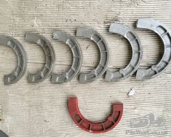 brake shoes for Fiat 509