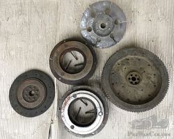 Fiat 509 flywheel and pressure plates