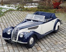 BMW 327 Sport Cabriolet, brilliant condition, complete history!
